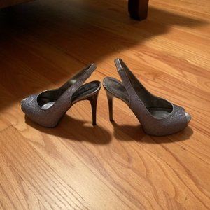 Silver Shoes by Guess